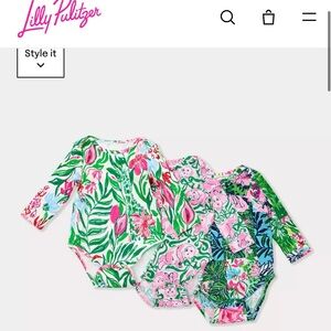 Lilly Pulitzer Multi-Color Infant Gift Set